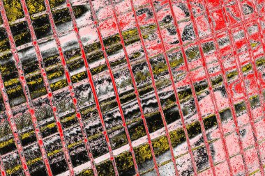 Soyut sanat duvar resmi. Modern, çağdaş sanat geçmişi