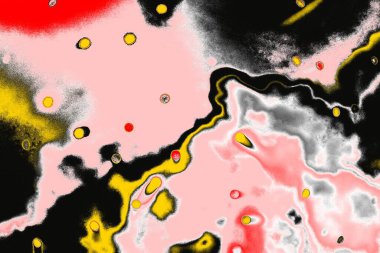 Soyut sanat duvar resmi. Modern, çağdaş sanat geçmişi