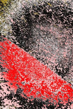 Soyut sanat duvar resmi. Modern, çağdaş sanat geçmişi