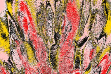 Soyut sanat duvar resmi. Modern, çağdaş sanat geçmişi