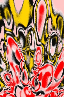 Soyut sanat duvar resmi. Modern, çağdaş sanat geçmişi