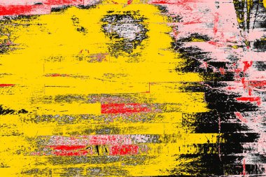 Soyut sanat duvar resmi. Modern, çağdaş sanat geçmişi