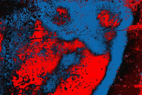 Soyut boyalı arka plan. Soyut sanat geçmişi. Renk dokusu