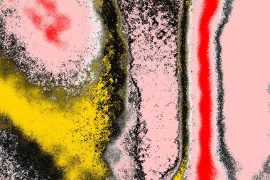 Soyut sanat duvar resmi. Modern, çağdaş sanat geçmişi