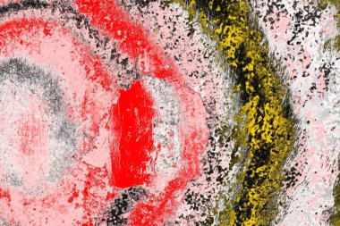 Soyut sanat duvar resmi. Modern, çağdaş sanat geçmişi