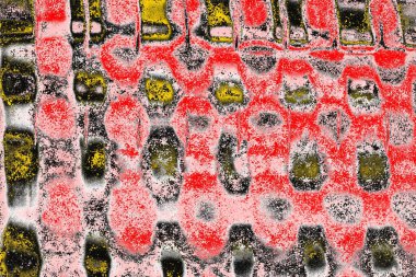 Soyut sanat duvar resmi. Modern, çağdaş sanat geçmişi