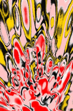 Soyut sanat duvar resmi. Modern, çağdaş sanat geçmişi