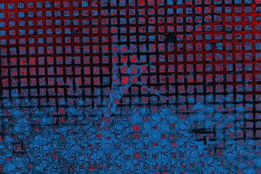 Soyut boyalı arka plan. Soyut sanat geçmişi. Renk dokusu