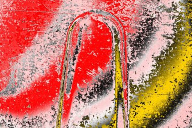 Soyut sanat duvar resmi. Modern, çağdaş sanat geçmişi