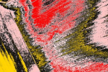 Soyut sanat duvar resmi. Modern, çağdaş sanat geçmişi