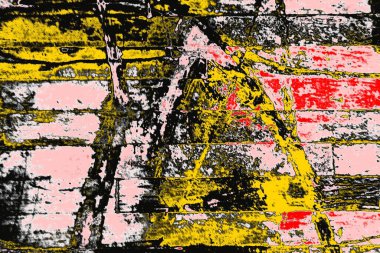 Soyut sanat duvar resmi. Modern, çağdaş sanat geçmişi