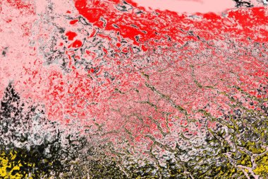 Soyut sanat duvar resmi. Modern, çağdaş sanat geçmişi