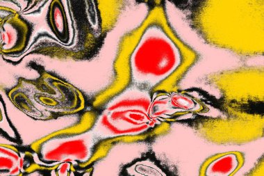 Soyut sanat duvar resmi. Modern, çağdaş sanat geçmişi