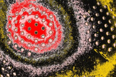 Soyut sanat duvar resmi. Modern, çağdaş sanat geçmişi