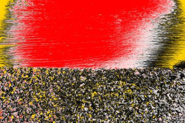 Soyut sanat duvar resmi. Modern, çağdaş sanat geçmişi