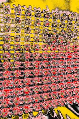 Soyut sanat duvar resmi. Modern, çağdaş sanat geçmişi