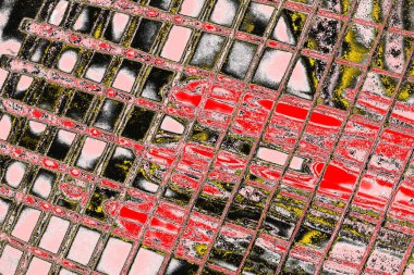 Soyut sanat duvar resmi. Modern, çağdaş sanat geçmişi