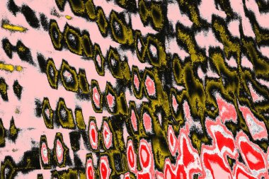 Soyut sanat duvar resmi. Modern, çağdaş sanat geçmişi