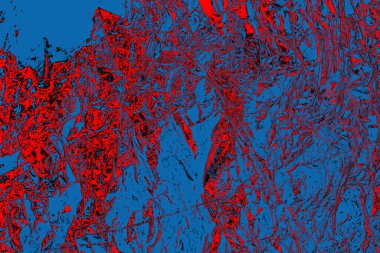 Soyut sanat duvar resmi. Modern, çağdaş sanat geçmişi