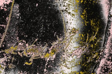 Soyut sanat duvar resmi. Modern, çağdaş sanat geçmişi