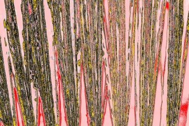 Soyut sanat duvar resmi. Modern, çağdaş sanat geçmişi