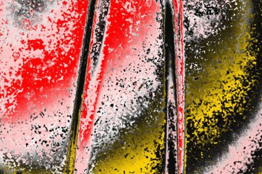 Soyut sanat duvar resmi. Modern, çağdaş sanat geçmişi