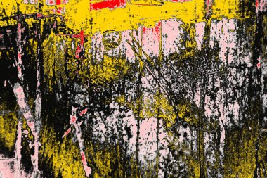 Soyut sanat duvar resmi. Modern, çağdaş sanat geçmişi