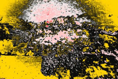 Soyut sanat duvar resmi. Modern, çağdaş sanat geçmişi