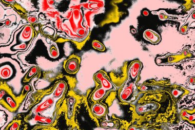 Soyut sanat duvar resmi. Modern, çağdaş sanat geçmişi