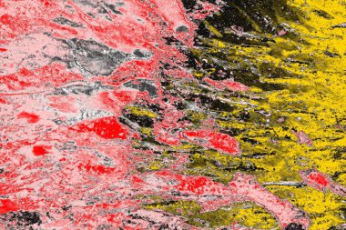 Soyut sanat duvar resmi. Modern, çağdaş sanat geçmişi