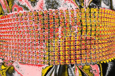 Soyut sanat duvar resmi. Modern, çağdaş sanat geçmişi