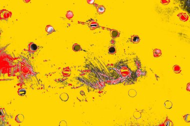 Soyut sanat duvar resmi. Modern, çağdaş sanat geçmişi