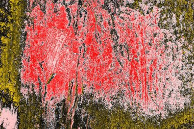 Soyut sanat duvar resmi. Modern, çağdaş sanat geçmişi