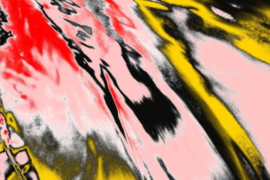 Soyut sanat duvar resmi. Modern, çağdaş sanat geçmişi