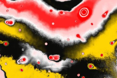 Soyut sanat duvar resmi. Modern, çağdaş sanat geçmişi