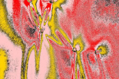 Soyut sanat duvar resmi. Modern, çağdaş sanat geçmişi