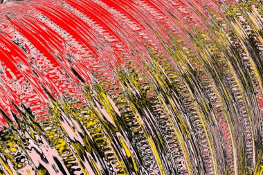 Soyut sanat duvar resmi. Modern, çağdaş sanat geçmişi