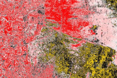 Soyut sanat duvar resmi. Modern, çağdaş sanat geçmişi