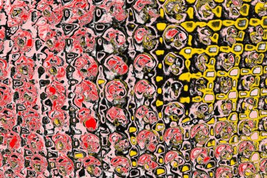 Soyut sanat duvar resmi. Modern, çağdaş sanat geçmişi