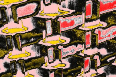 Soyut sanat duvar resmi. Modern, çağdaş sanat geçmişi