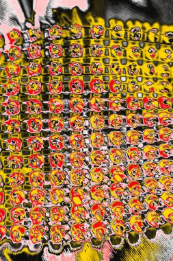 Soyut sanat duvar resmi. Modern, çağdaş sanat geçmişi