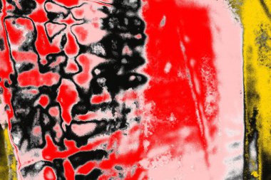 Soyut sanat duvar resmi. Modern, çağdaş sanat geçmişi