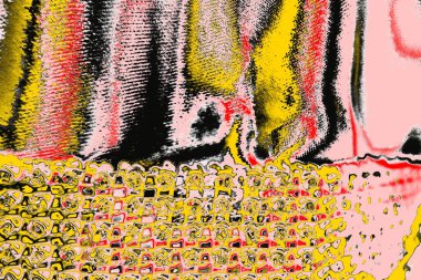 Soyut sanat duvar resmi. Modern, çağdaş sanat geçmişi