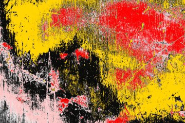 Soyut sanat duvar resmi. Modern, çağdaş sanat geçmişi