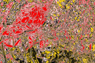 Soyut sanat duvar resmi. Modern, çağdaş sanat geçmişi