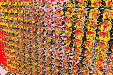 Soyut sanat duvar resmi. Modern, çağdaş sanat geçmişi