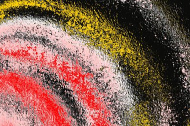 Soyut sanat duvar resmi. Modern, çağdaş sanat geçmişi