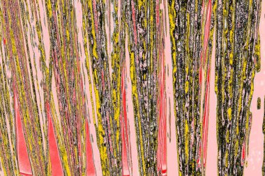 Soyut sanat duvar resmi. Modern, çağdaş sanat geçmişi