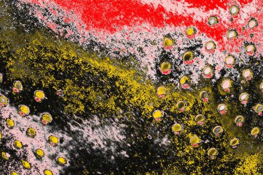 Soyut sanat duvar resmi. Modern, çağdaş sanat geçmişi