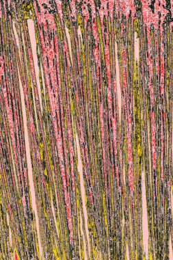 Soyut sanat duvar resmi. Modern, çağdaş sanat geçmişi